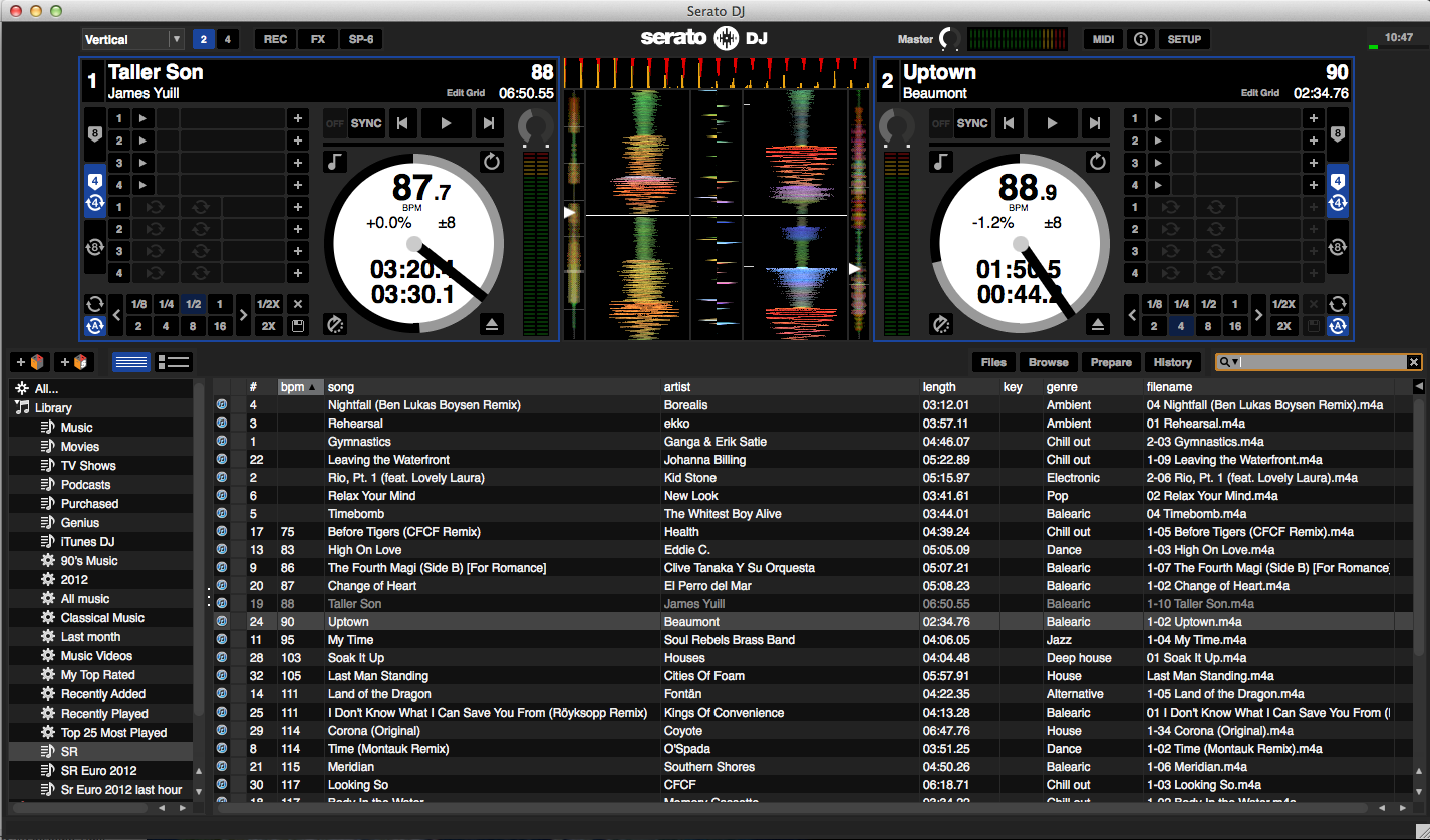 Serato-DJ-main-screen